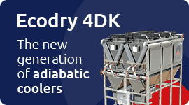 The new generation of adiabatic coolers